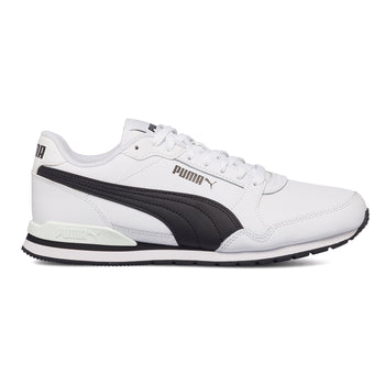 Scarpe da ginnastica bianche da uomo con logo laterale Puma ST Runner v3 L, Brand, SKU s323000270, Immagine 0